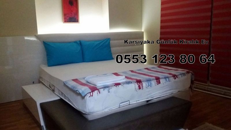 Izmir Karşıyaka Günlük Kiralık Ev