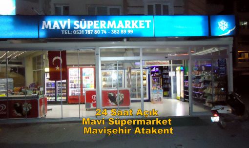  7/24 Market Siparişi Mavişehir Atakent